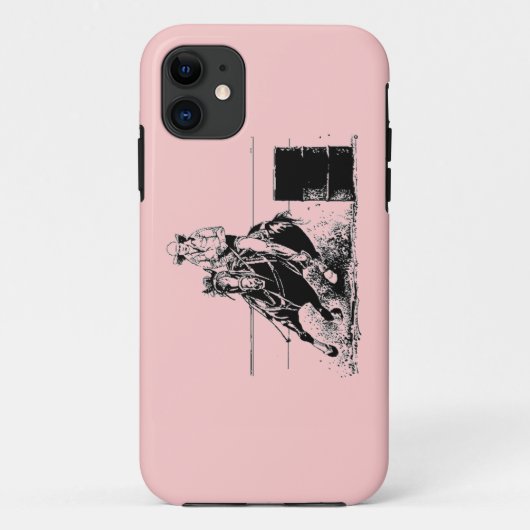 Barrel Racing Horse Case-Mate iPhone Case (Achterkant)