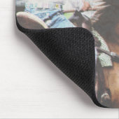 Barrel Racing Horse Muismat (Hoek)