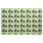 Barrel Racing Horse Stof (Fat Quarter)
