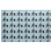 Barrel Racing Horse Stof (Fat Quarter)