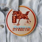 Barrel Racing_It's is wat ik doe met Button (In situ)