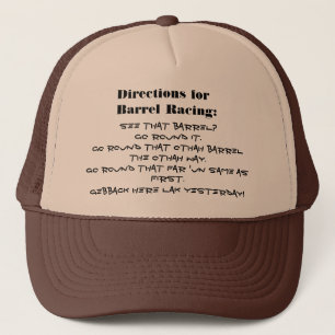 Barrel Racing - Meisjes - Richtingen Trucker Pet