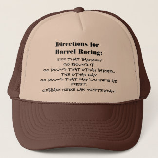 Barrel Racing - Meisjes - Richtingen Trucker Pet