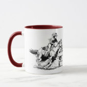 Barrel Racing Mok (Links)