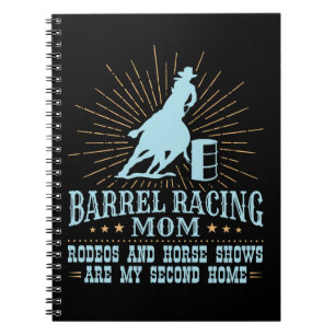 Barrel Racing Mom Rodeos Tweede Huis Notitieboek
