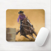 Barrel Racing Muismat (Met muis)