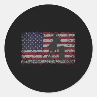 Barrel Racing Paardenrennen en Rodeo Ronde Sticker