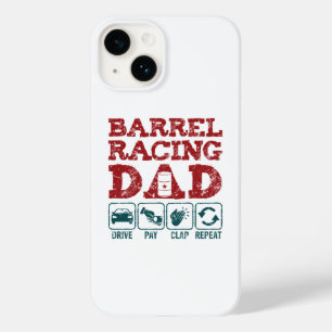 Barrel Racing Pap Drive Pay Clap Herhalen Case-Mate iPhone 14 Hoesje