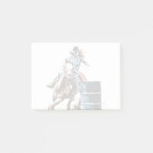 Barrel Racing Post-it® Notes (Voorkant)