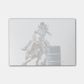 Barrel Racing Post-it® Notes