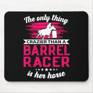 Barrel Racing Roping Paardrijden Paard Rodeo Muismat
