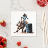 Barrel Racing Servet (Insitu)