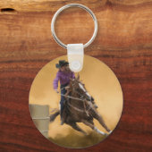Barrel Racing Sleutelhanger (Voorkant)