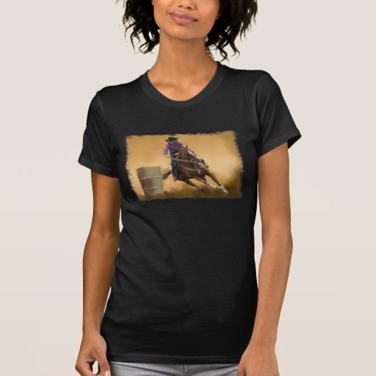 Barrel Racing T-shirt (Voorkant)