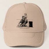 Barrel Racing Trucker Pet (Voorkant)