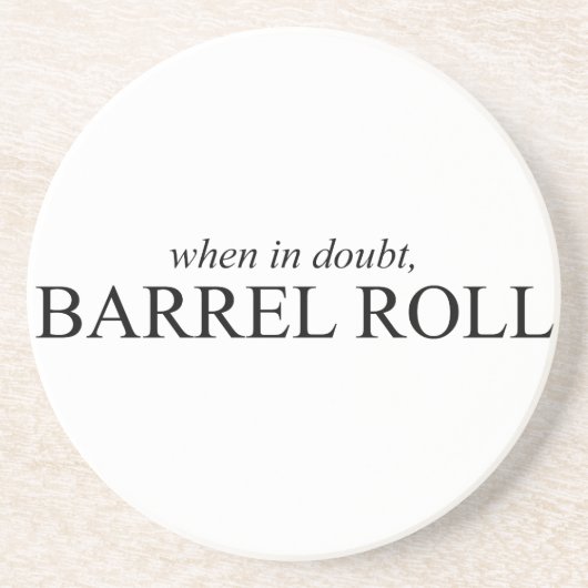 Barrel Roll 7 Onderzetter (Voorkant)