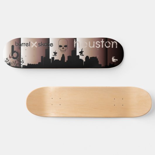 Barrel X Schaats Houston Skateboard (Horizontaal)