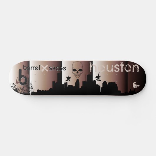 Barrel X Schaats Houston Skateboard (Horizontaal)