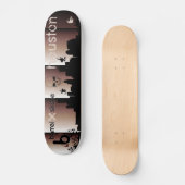 Barrel X Schaats Houston Skateboard (Voorkant)