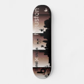 Barrel X Schaats Houston Skateboard (Voorkant)