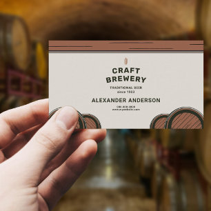 Barrels - Brouwerij Visitekaartje