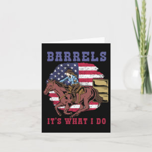 Barrels zijn wat ik doe kaart