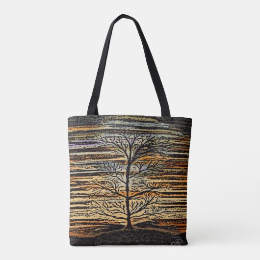 Barren Dawn Tote Bag (Achterkant)
