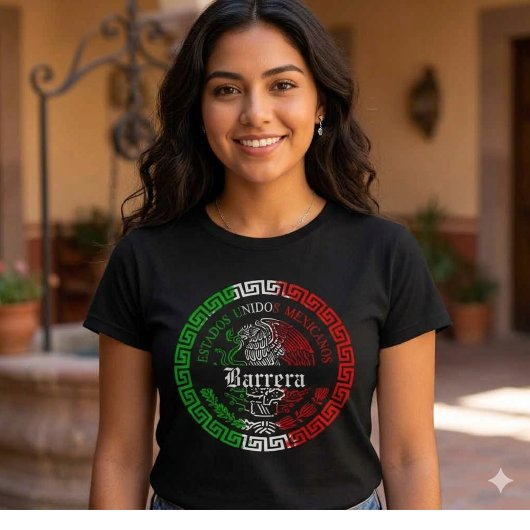 Barrera Achternaam T-shirt