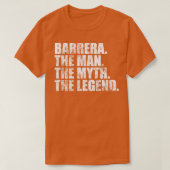 BarreraBarrera Achternaam Barrera T-shirt (Design voorkant)