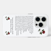 Barrett Browning - Sonnetten van de Portugese 43 Case-Mate iPhone Case (Achterkant (horizontaal))