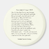 Barrett Browning - Sonnetten van de Portugese 43 Magneet (Voorkant)