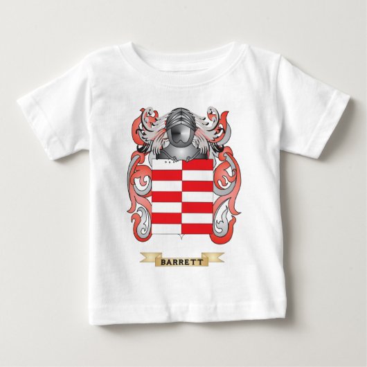 Barrett Coat of Arms (Family Crest) (Voorkant)