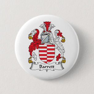 Barrett Family Crest Ronde Button 5,7 Cm