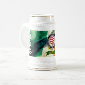 Barrett Gepersonaliseerde Ierse Badge met Ierse Vl Bierpul (Voorkant links)