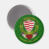Barrett Ierse Schild & Claddagh Magneet (Voorkant / Achterkant)