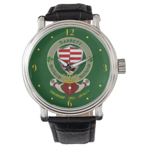Barrett Irish Shield & Claddagh op maat gemaakt Horloge