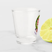 Barrett Irish Shield & Claddagh Shot Glas (Links)