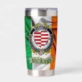 Barrett Irish Shield en vlag gepersonaliseerd Geïsoleerde Drinkbeker (Voorkant)