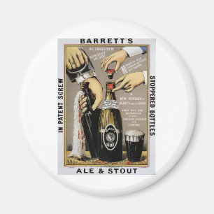 Barretts Ale en Stout Magneet