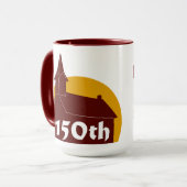Barrett's Chapel 150th Anniversary Coffee Mug Mok (Voorkant links)