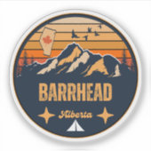 Barrhead, Alberta Sticker (Voorkant)