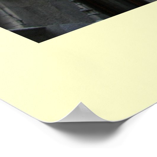 Barri Gotic Barcelona Poster (Hoek)