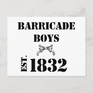 Barricade Boys Odds and Eds Briefkaart