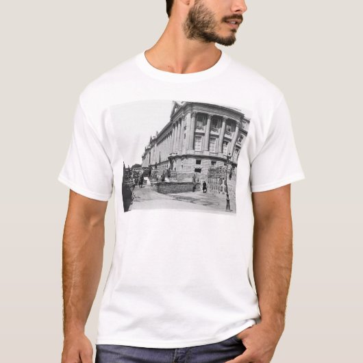 Barricade in de gemeente Parijs T-shirt (Voorkant)