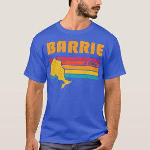 Barrie Ontario Canada Vintage Verdrietig Souvenir T-shirt