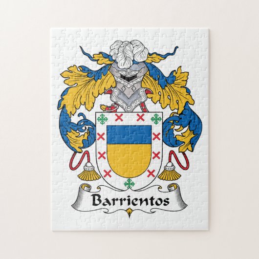 Barrientos Family Crest Legpuzzel (Verticaal)