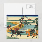 Barrier Town on the Sumida (door Hokusai) Briefkaart (Voorkant / Achterkant)