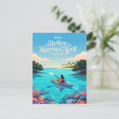 Barrièrerif van Belize Briefkaart (Staand voorkant)