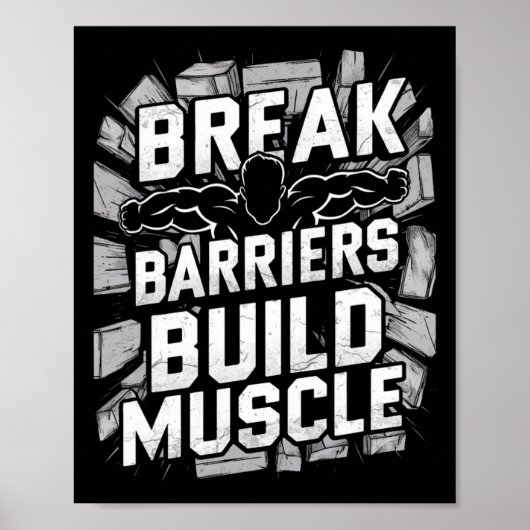 Barrières doorbreken1 poster (Voorkant)