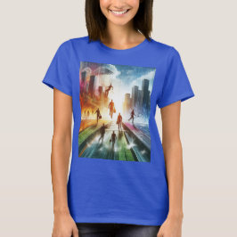 Barrières doorbreken, toekomst opbouwen t-shirt